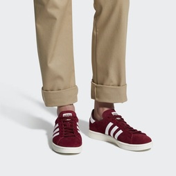 Adidas Campus Férfi Originals Cipő - Piros [D67181]